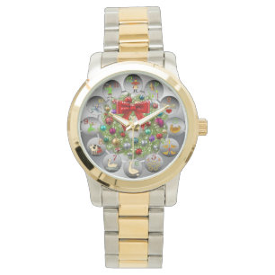 Zierkleid ~ die 12 Tage Weihnachten Armbanduhr