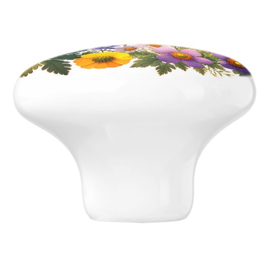 Zierknöpfe für die Keramik Keramikknauf (Seitenansicht)