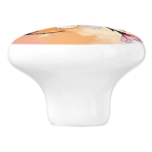 Zierknöpfe für die Keramik Keramikknauf (Seitenansicht)