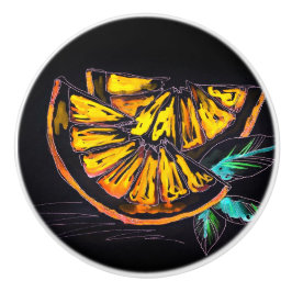 Zierknöpfe für Zitrusfrüchte Keramik Keramikknauf