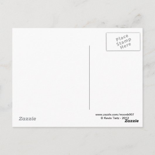 Zierkohl Postkarte (Rückseite)