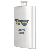 Zierkolben von Schwedischen Schattierungen Flachmann (Links)