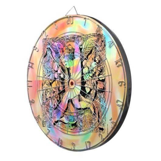 Zierkraut Dartscheibe (Vorderseite rechts)