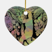 Zierkraut Keramik Ornament (Hinten)