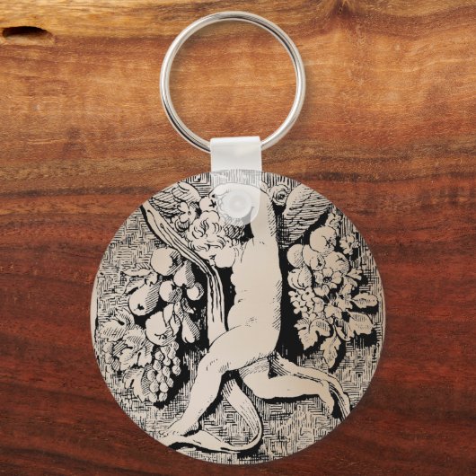 Zierkraut Schlüsselanhänger (Vorderseite)