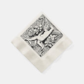 Zierkreuz Cocktailpapier Napoleon Serviette (Ecke)