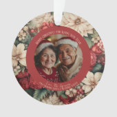 Zierlich dein: Ein Weihnachtsfest! Ornament (Vorderseite)