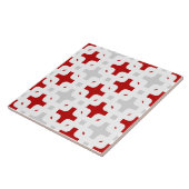 Zierlich, modern, bordeauxfarben, weiß, hellgrau fliese (Seite)