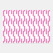 Zierlich. Packpapier Blätter Set (Vorderseite 2)