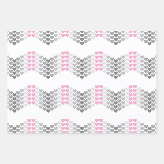 Zierlich. Packpapier Blätter Set (Vorderseite)