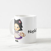 Zierliches fille alsacienne kaffeetasse (Vorderseite Links)