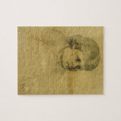 Zierliches fille (Holzkohle) Puzzle (Horizontal)