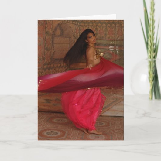 Zierliches Jamilla Feiertagskarte (Vorderseite)