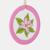 Zierlilie Keramikornament (Rechts)