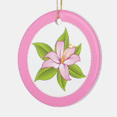 Zierlilie Keramikornament (Links)