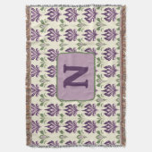 Zierlilie Motif Muster Decke (Vorderseite Vertikal)