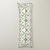 Zierlilie Motif Muster Seitenschläferkissen (Rückseite (Vertikal))