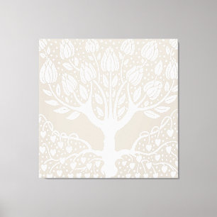 Ziermagnolia Tree von Aubrey Beardsley Leinwanddruck