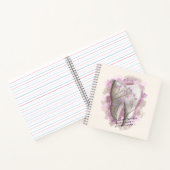 Ziermalerei. Vorlage für Zahnärzte, Zahnärzte Notizblock (Innenseite)