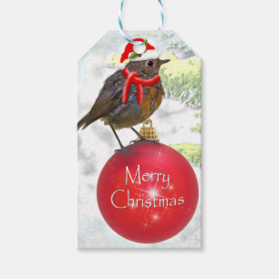 Ziermarken Robin Geschenkanhänger