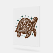 Ziermeerschildkröte Acrylschild (Winkel)