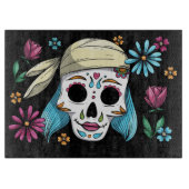 Ziermöwe Schneidebrett (Vorderseite)