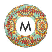 Ziermuster Baseball (Vorderseite Links)