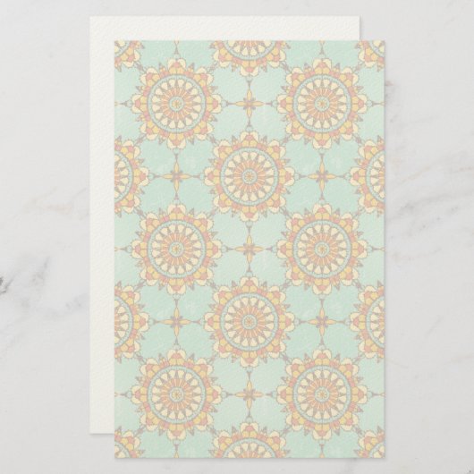 Ziermuster Briefpapier (Vorne/Hinten)