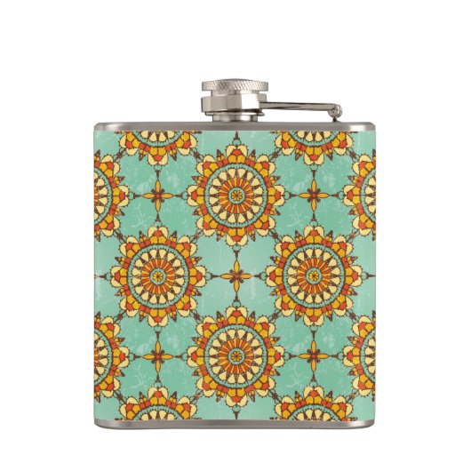 Ziermuster Flachmann (Rückseite)