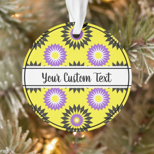 Ziermuster für nicht binäre Blume Ornament (Baum)