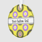 Ziermuster für nicht binäre Blume Ornament (Vorderseite)