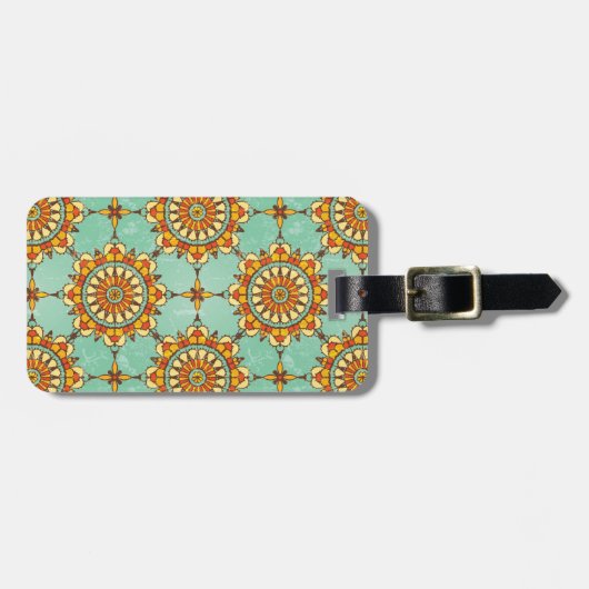 Ziermuster Gepäckanhänger (Vorderseite horizontal)