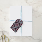 Ziermuster Geschenkanhänger (Mit Garn)