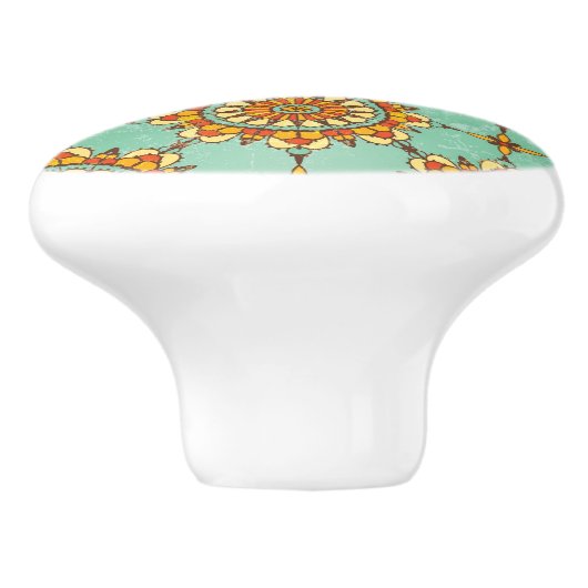 Ziermuster Keramikknauf (Seitenansicht)