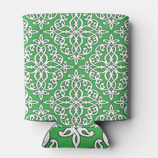 Ziermuster, nahtloses ethnisches Design. Dosenkühler (Rückseite)