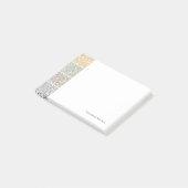 Ziermuster Post-it Klebezettel (angewinkelt)