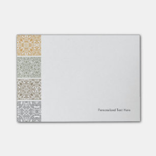 Ziermuster Post-it Klebezettel