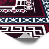 Ziermuster Poster (Ecke)