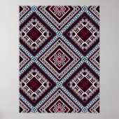 Ziermuster Poster (Vorne)