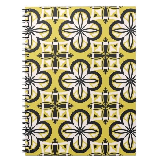 Ziermuster Vintage Darstellung,  Notizblock (Vorderseite)