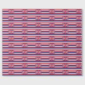 Ziermuster-Zeichen von Hawaii Geschenkpapier (Flach)