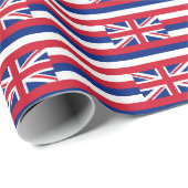 Ziermuster-Zeichen von Hawaii Geschenkpapier (Rolleneckpunkt)