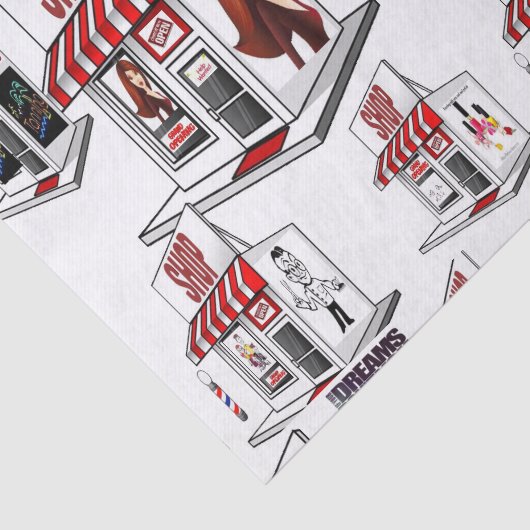 Ziernägel Seidenpapier (Ausschnitt)