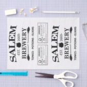 Zierpapier der Brauerei Seidenpapier (Handwerk)