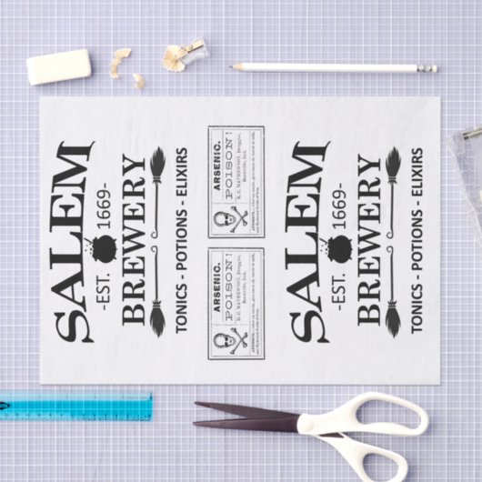 Zierpapier der Brauerei Seidenpapier (Handwerk)