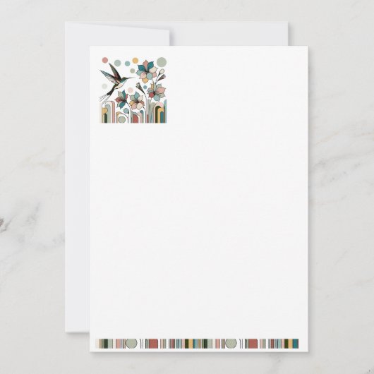 Zierpapier Einladung (Vorderseite)