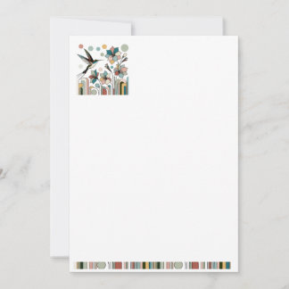 Zierpapier Einladung