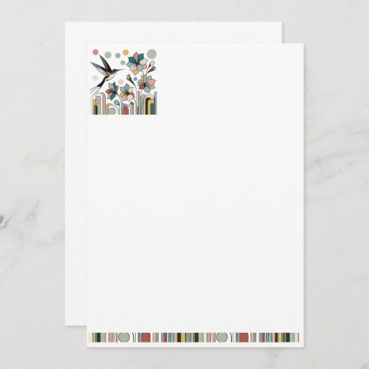 Zierpapier Einladung (Vorne/Hinten)