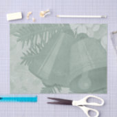 Zierpapier für grüne Weihnachtsglocken Seidenpapier (Handwerk)