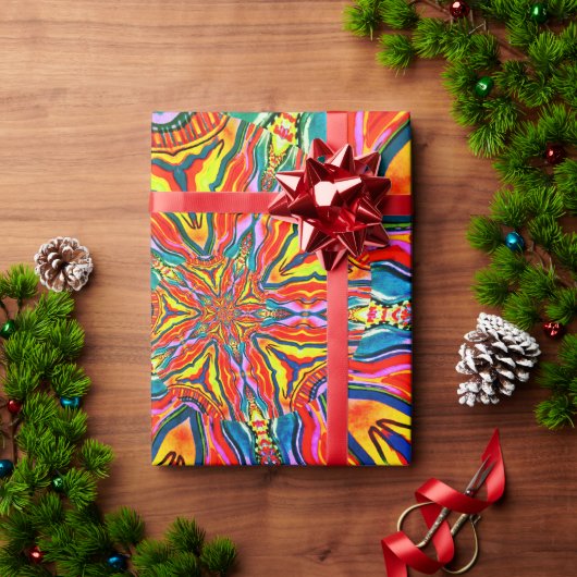 Zierpapier Geschenkpapier (Feiertagsgeschenk)